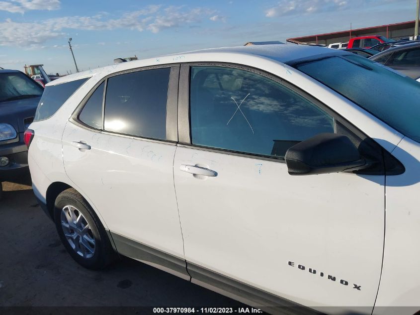2022 CHEVROLET EQUINOX LS - 3GNAXSEV0NS232301