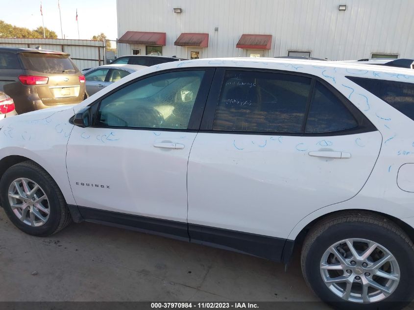 2022 CHEVROLET EQUINOX LS - 3GNAXSEV0NS232301