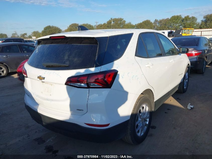 2022 CHEVROLET EQUINOX LS - 3GNAXSEV0NS232301