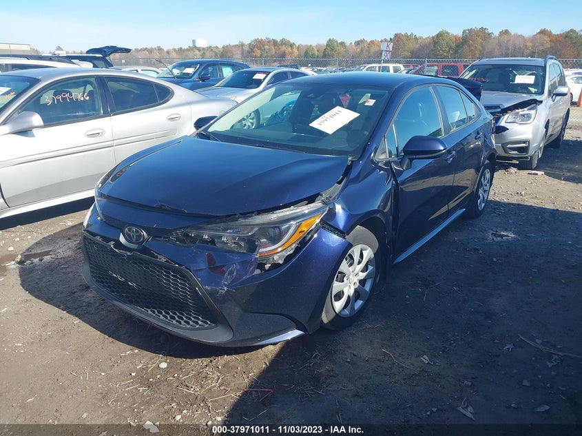 VIN 5YFEPRAE3LP018146 2020 TOYOTA COROLLA LE