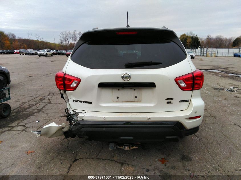 2018 NISSAN PATHFINDER SL - 5N1DR2MM8JC651274