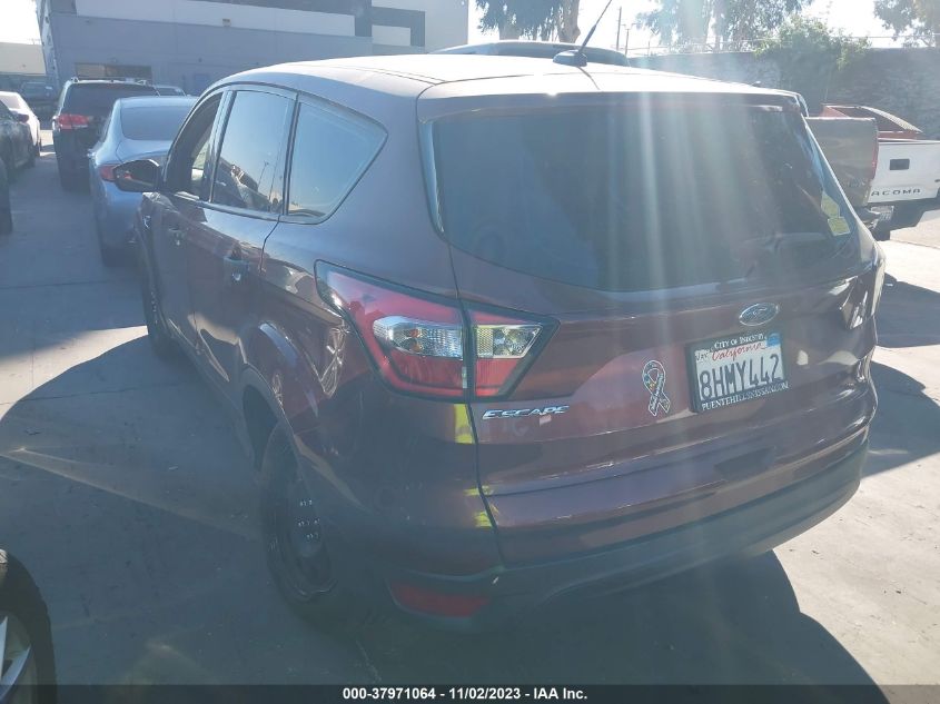 2018 FORD ESCAPE S - 1FMCU0F72JUA85869