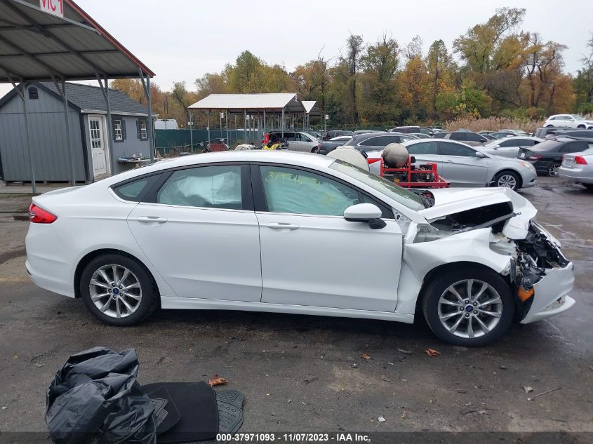 2017 FORD FUSION SE - 3FA6P0H76HR150736