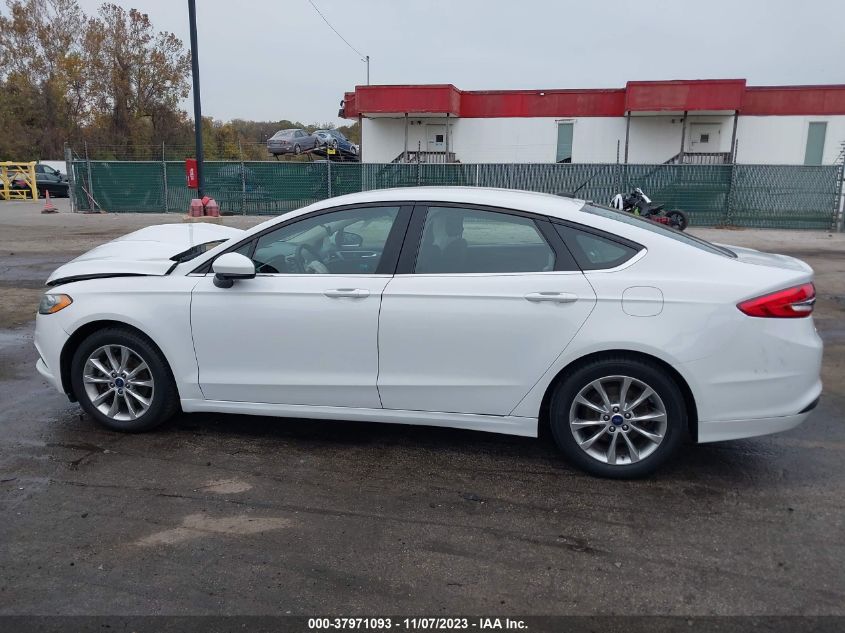 2017 FORD FUSION SE - 3FA6P0H76HR150736