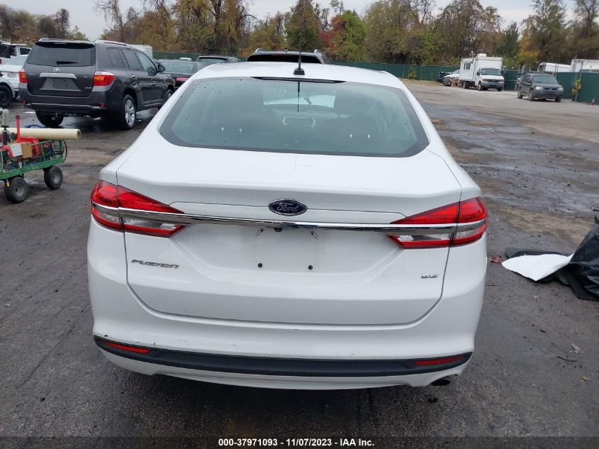 2017 FORD FUSION SE - 3FA6P0H76HR150736