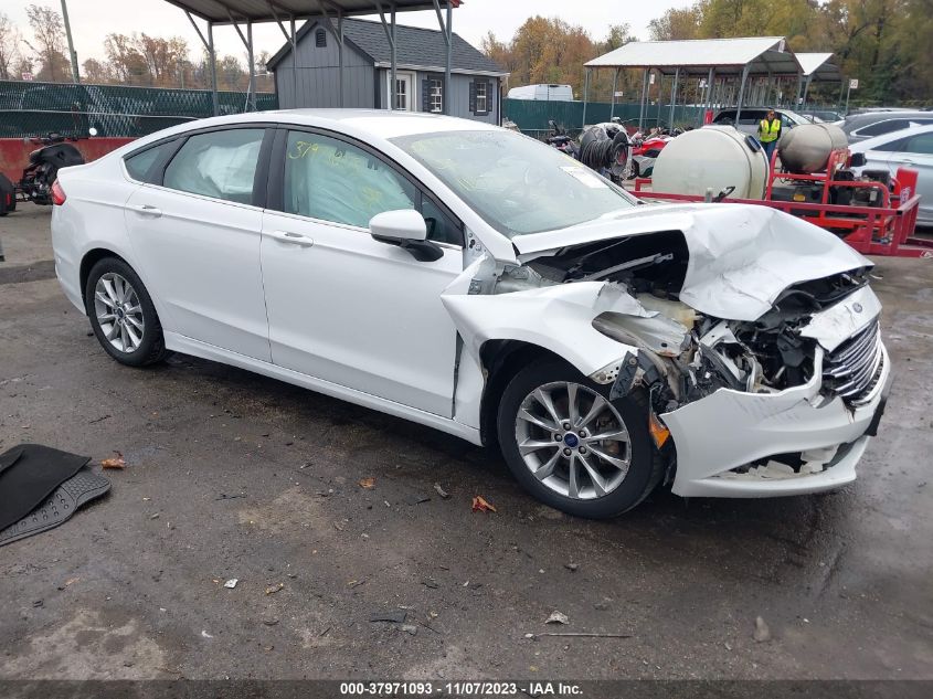 2017 FORD FUSION SE - 3FA6P0H76HR150736