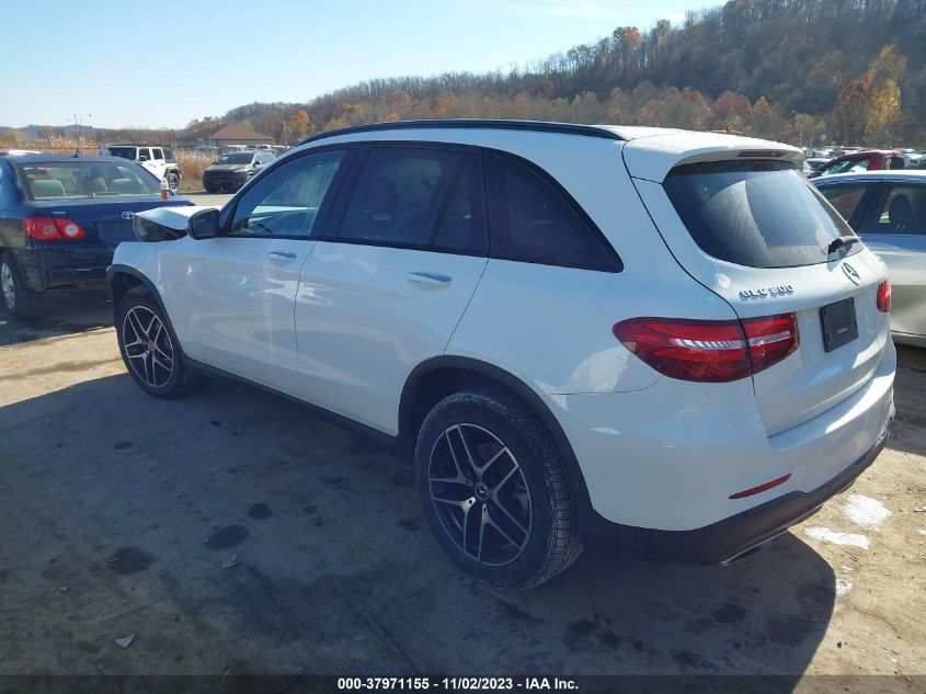 2018 MERCEDES-BENZ GLC 300 4MATIC - WDC0G4KB1JV110555