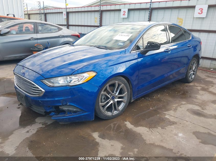 2017 FORD FUSION S - 3FA6P0G74HR379157