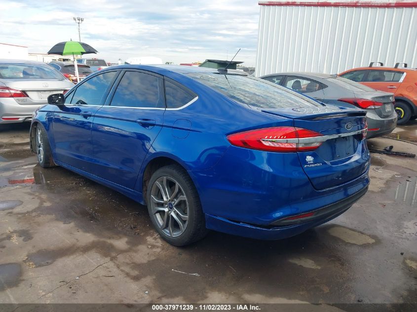 2017 FORD FUSION S - 3FA6P0G74HR379157