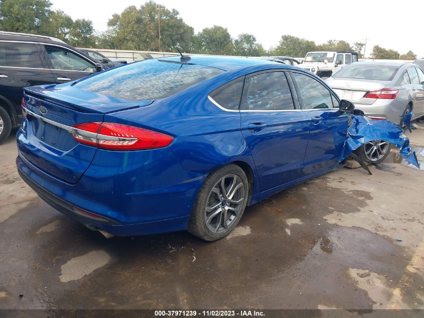 2017 FORD FUSION S - 3FA6P0G74HR379157