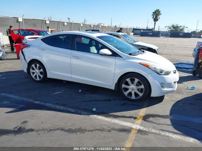 2013 HYUNDAI ELANTRA LIMITED PZEV - 5NPDH4AE0DH401827