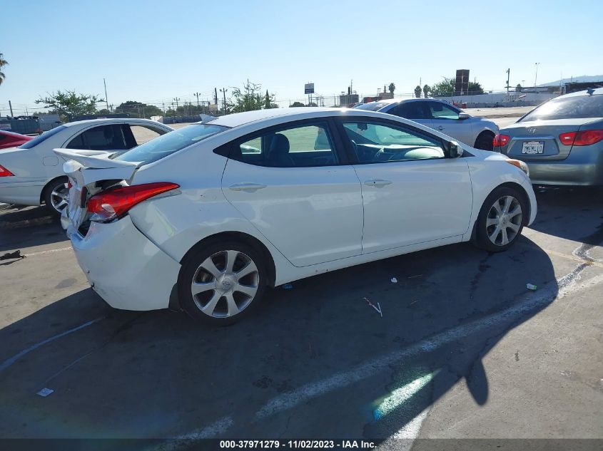 2013 HYUNDAI ELANTRA LIMITED PZEV - 5NPDH4AE0DH401827