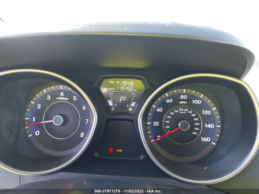 2013 HYUNDAI ELANTRA LIMITED PZEV - 5NPDH4AE0DH401827