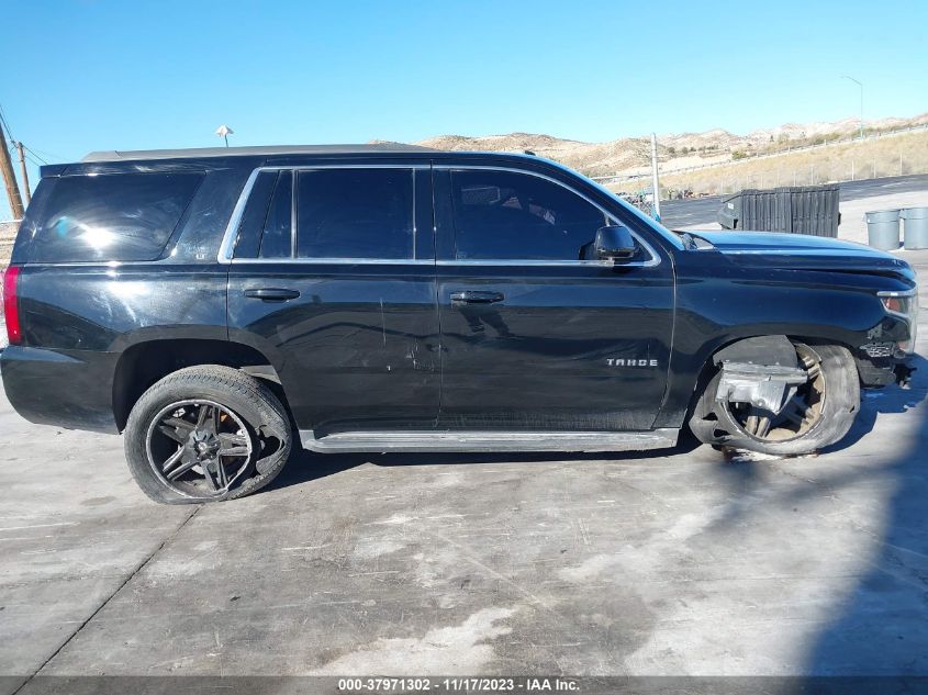 2017 CHEVROLET TAHOE C1500 LT - 1GNSCBKC4HR187227