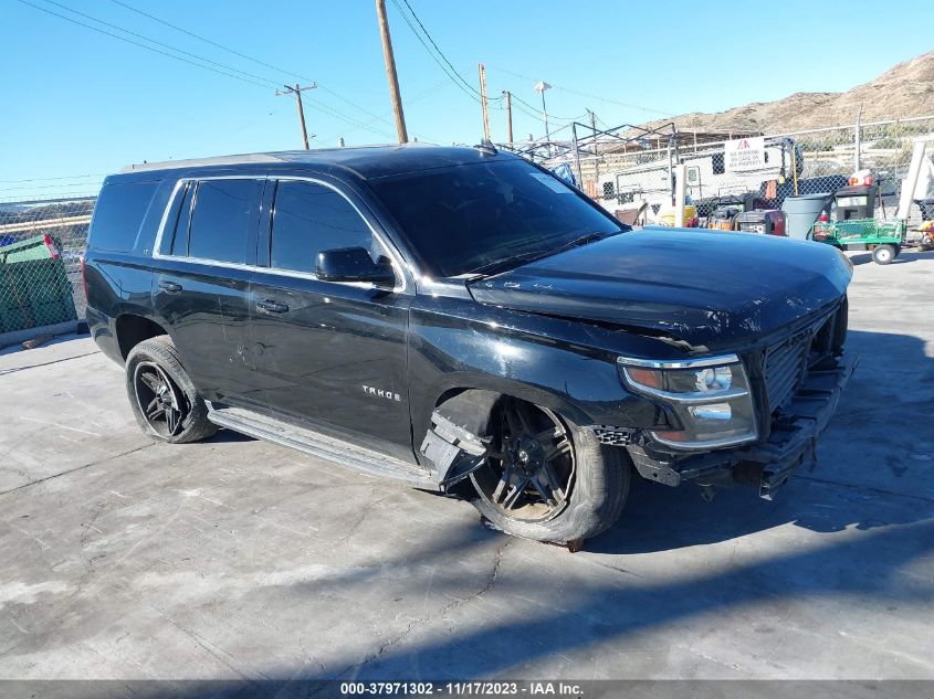 2017 CHEVROLET TAHOE C1500 LT - 1GNSCBKC4HR187227