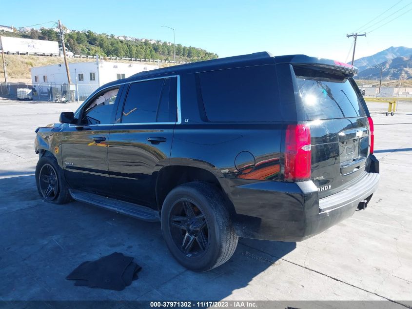 2017 CHEVROLET TAHOE C1500 LT - 1GNSCBKC4HR187227