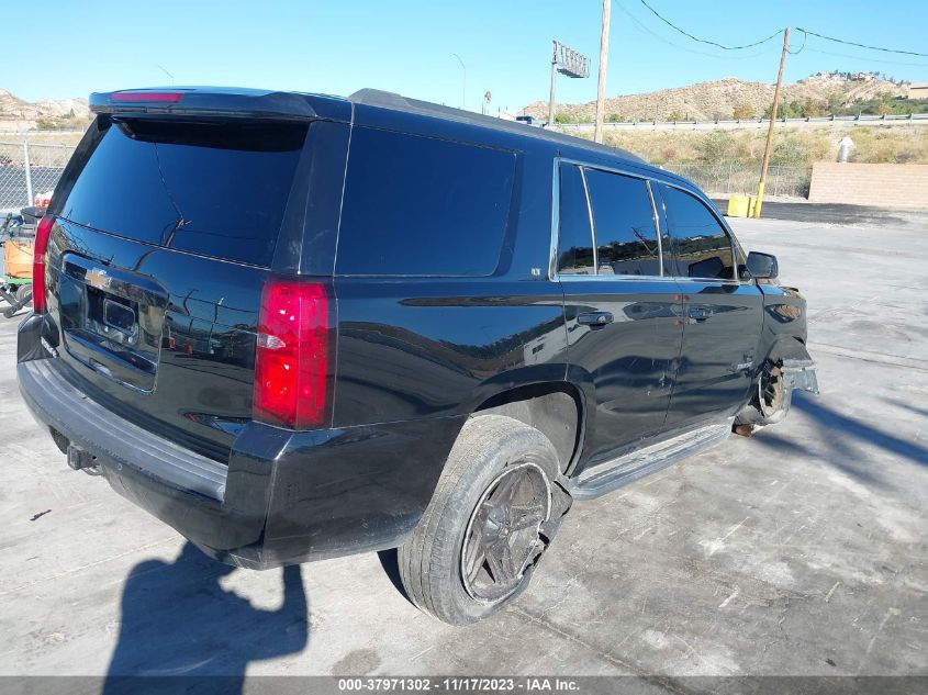2017 CHEVROLET TAHOE C1500 LT - 1GNSCBKC4HR187227