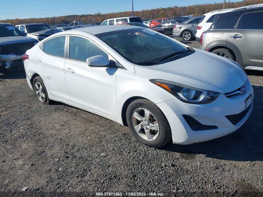 2015 HYUNDAI ELANTRA SE/SPORT/LIMITED - 5NPDH4AE8FH595901