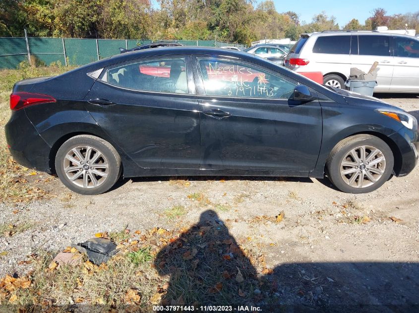 2014 HYUNDAI ELANTRA SE/SPORT/LIMITED - 5NPDH4AE2EH484159