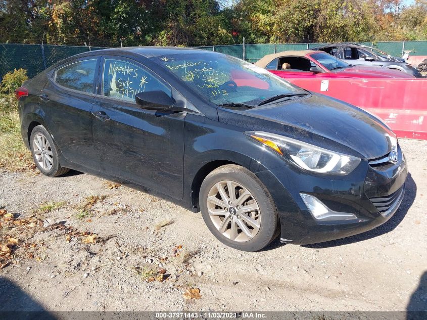 2014 HYUNDAI ELANTRA SE/SPORT/LIMITED - 5NPDH4AE2EH484159