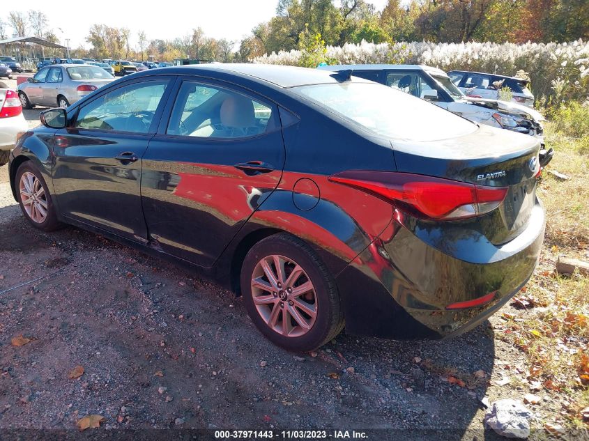2014 HYUNDAI ELANTRA SE/SPORT/LIMITED - 5NPDH4AE2EH484159