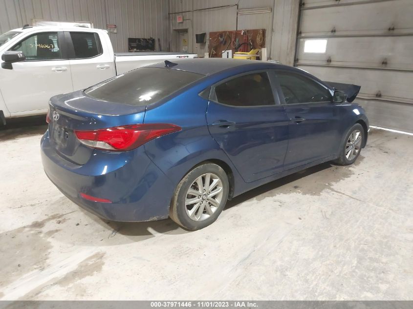2015 HYUNDAI ELANTRA SE - 5NPDH4AE6FH636817