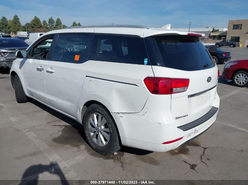 2015 KIA SEDONA LX - KNDMB5C15F6041372