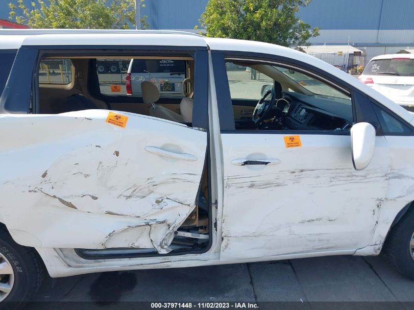 2015 KIA SEDONA LX - KNDMB5C15F6041372