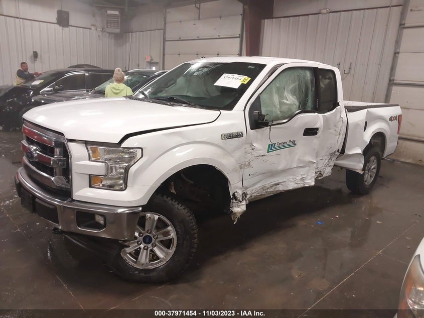 VIN 1FTEX1EP6HKC37573 2017 FORD F-150 XLT