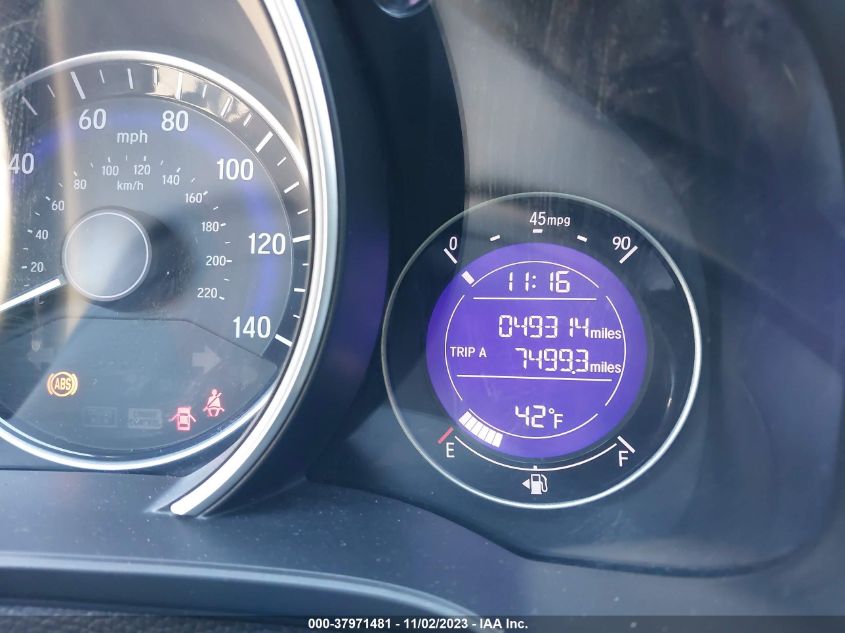 2016 HONDA FIT LX - JHMGK5H54GS013871
