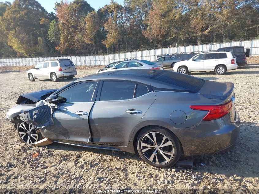 2018 NISSAN MAXIMA 3.5 PLATINUM - 1N4AA6APXJC362178