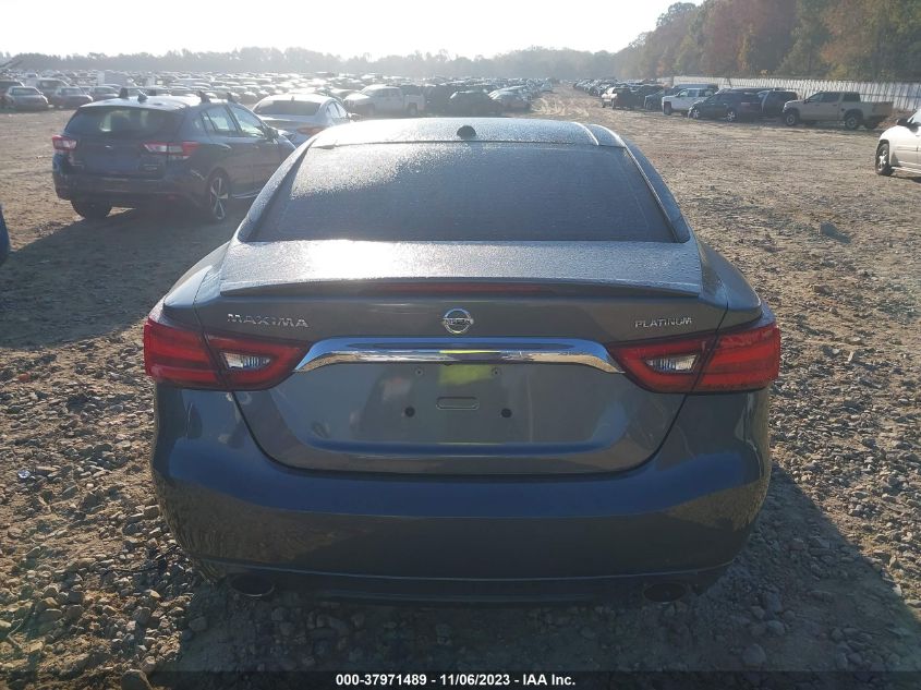 2018 NISSAN MAXIMA 3.5 PLATINUM - 1N4AA6APXJC362178