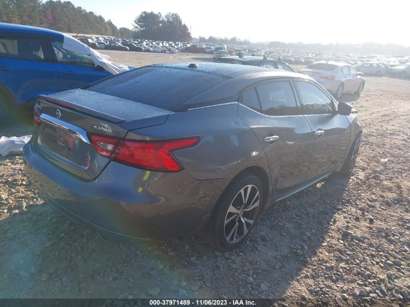 2018 NISSAN MAXIMA 3.5 PLATINUM - 1N4AA6APXJC362178