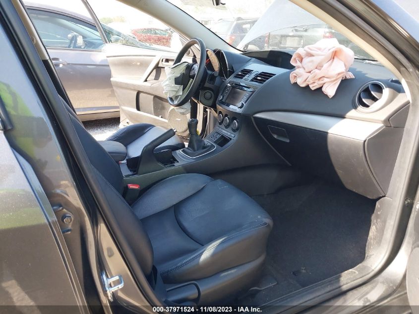 2013 MAZDA MAZDA3 I GRAND TOURING - JM1BL1W76D1797462