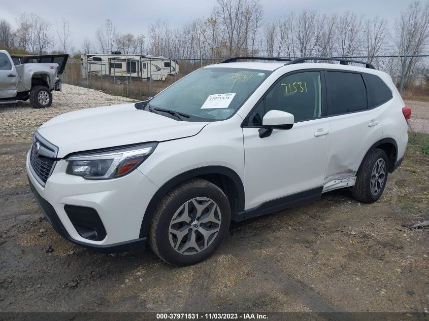 2021 SUBARU FORESTER PREMIUM - JF2SKAFC7MH543879