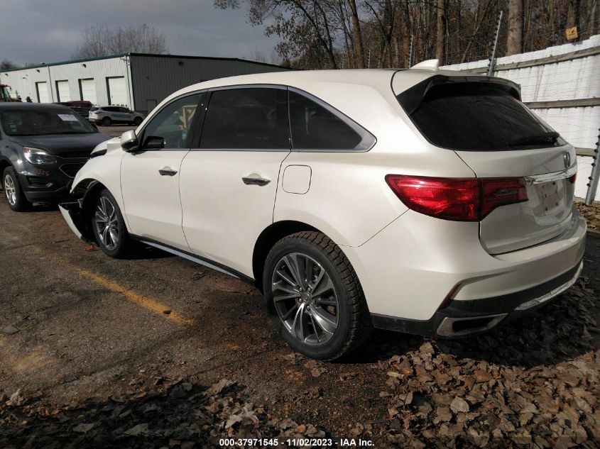 2017 ACURA MDX TECHNOLOGY - 5FRYD4H50HB007024