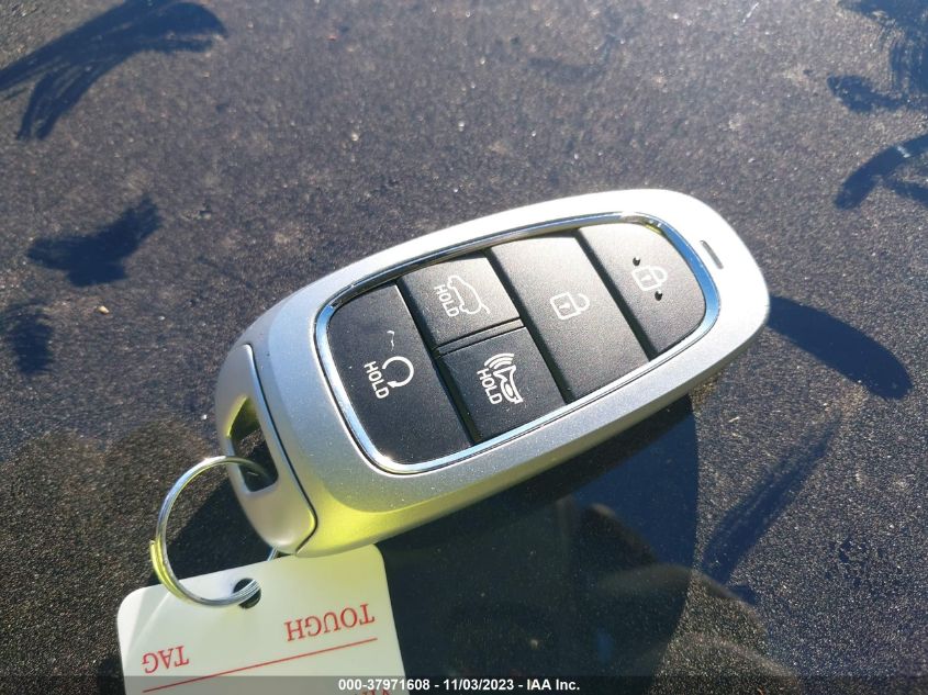 2021 HYUNDAI SANTA FE HYBRID BLUE - KM8S2DA13MU009402