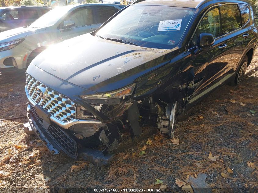 2021 HYUNDAI SANTA FE HYBRID BLUE - KM8S2DA13MU009402