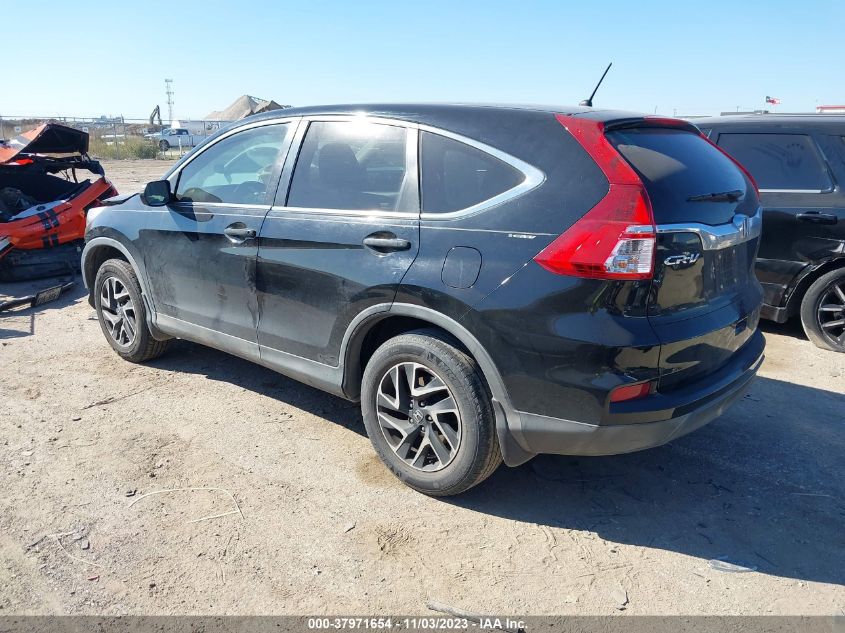 2016 HONDA CR-V SE - 2HKRM3H46GH534931