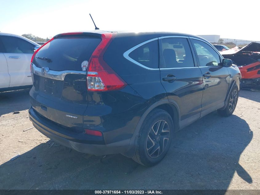 2016 HONDA CR-V SE - 2HKRM3H46GH534931