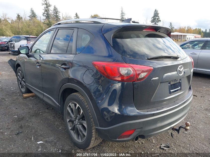 2016 MAZDA CX-5 GRAND TOURING - JM3KE4DY4G0667124