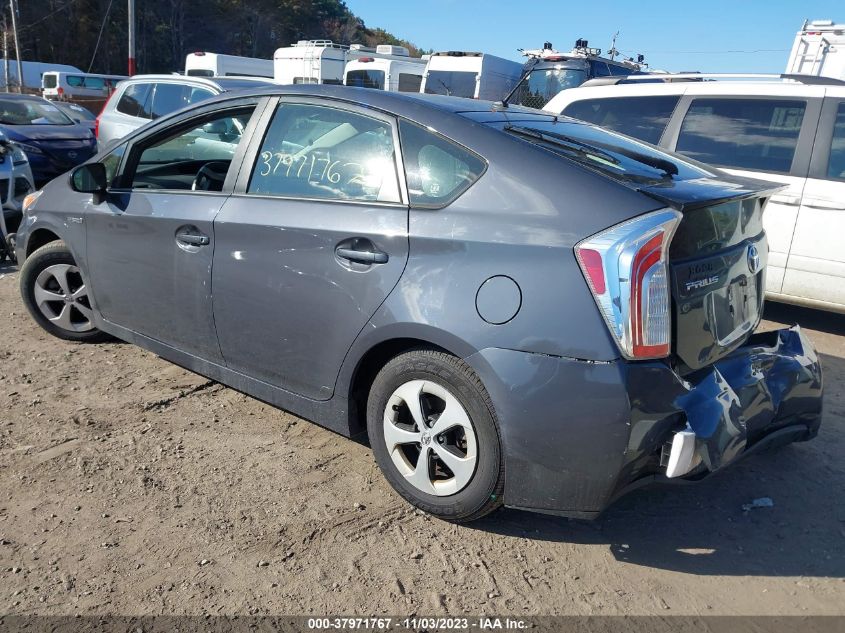 2014 TOYOTA PRIUS TWO - JTDKN3DU5E1765103