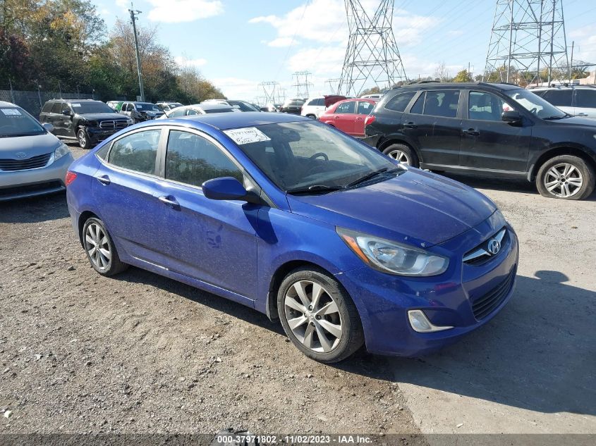 2013 HYUNDAI ACCENT GLS - KMHCU4AE3DU341020