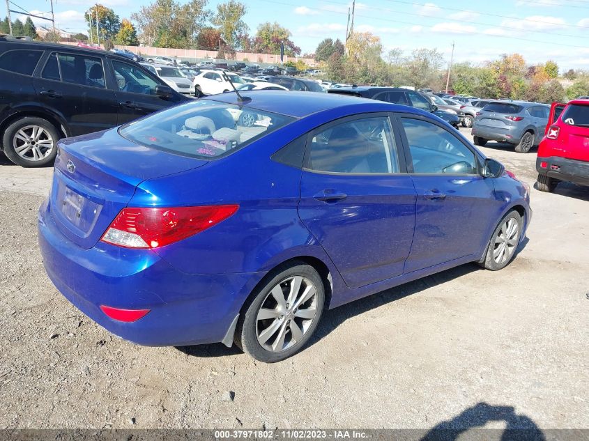 2013 HYUNDAI ACCENT GLS - KMHCU4AE3DU341020