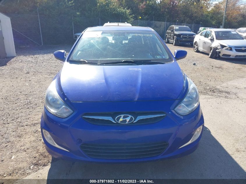 2013 HYUNDAI ACCENT GLS - KMHCU4AE3DU341020