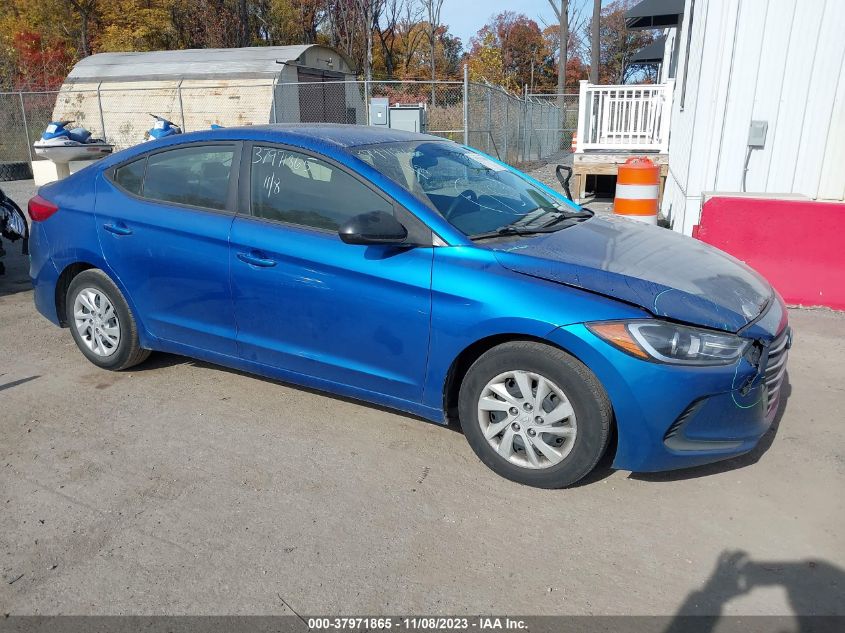 2017 HYUNDAI ELANTRA SE - 5NPD74LF9HH175768