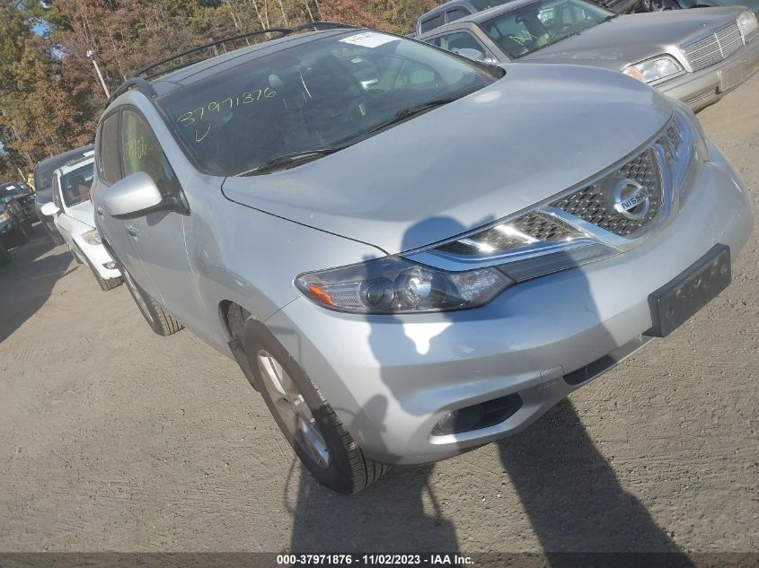 2014 NISSAN MURANO SL - JN8AZ1MW8EW532345