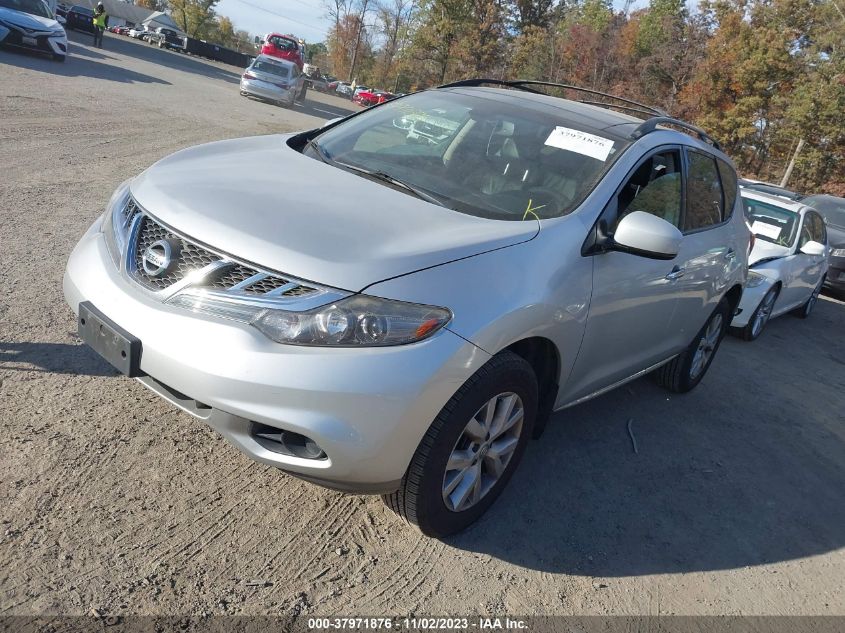 2014 NISSAN MURANO SL - JN8AZ1MW8EW532345