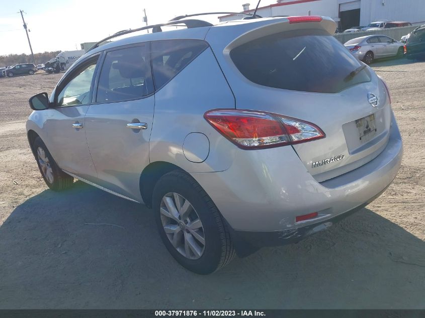 2014 NISSAN MURANO SL - JN8AZ1MW8EW532345