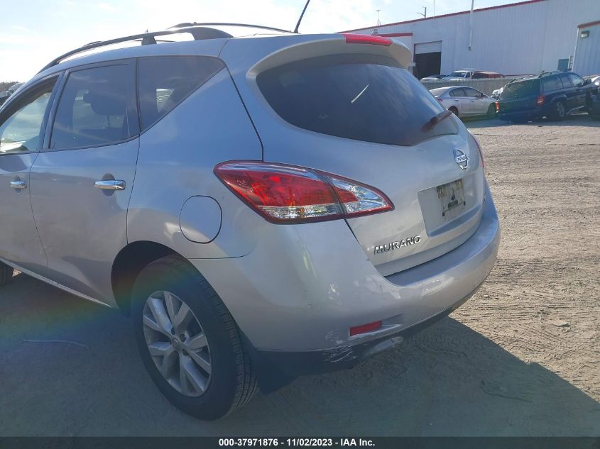 2014 NISSAN MURANO SL - JN8AZ1MW8EW532345